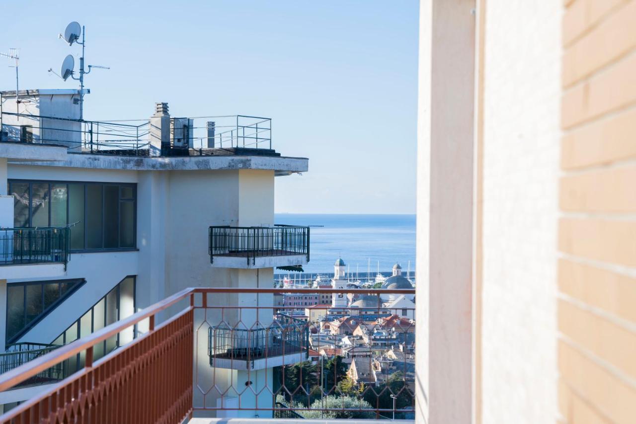 Апартаменты 093 - Casa Panorama, Vista Mare E Vista Portofino, 500 Metri Centro Di Chiavari, Posto Auto Gratis Incluso Экстерьер фото