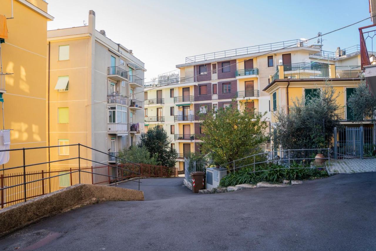 Апартаменты 093 - Casa Panorama, Vista Mare E Vista Portofino, 500 Metri Centro Di Chiavari, Posto Auto Gratis Incluso Экстерьер фото